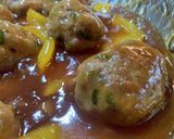 Sweet/Sour Meatballs作り方17写真