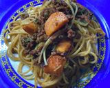 昭和風トマトケチャップミートパスタ317作り方8写真
