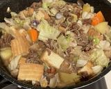アサリ入りのすき焼きでーす作り方7写真