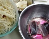 簡単！新生姜甘酢漬け紅しょうが風作り方3写真