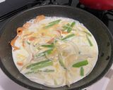 サーモンとアスパラの本格クリームパスタ作り方5写真