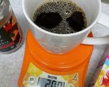 コーヒーゼリー　と　生クリーム　作り方2写真