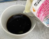 コーヒーゼリー　と　生クリーム　作り方5写真