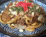 豚バラ大根焼きうどん(ソース味)作り方6写真