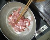 ピーマンと豚こま肉のゴマ油醤油炒め作り方1写真