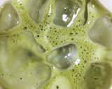 アイス抹茶オレ＆ホット抹茶ラテ＊二層にも作り方5写真