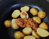 久原あま醤油·粗糖を使用のじゃがそぼろ作り方9写真