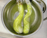 さっぱりネギだれで♪冷やし茶せん茄子作り方5写真
