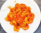 乾焼蝦仁 エビチリ！作り方12写真