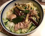 冷製パスタ　夏野菜作り方6写真