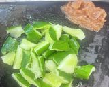 夏にぴったり☆彡鯖缶の梅しそキュウリ作り方2写真