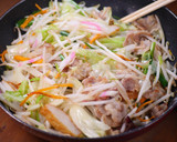 とろとろガッツリちゃんぽん野菜炒め作り方4写真