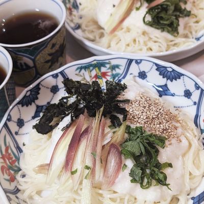 とろろそうめん全部のせ by りんごキッチン☆ 【クックパッド】 簡単