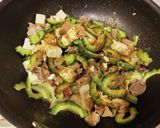 簡単！夏の定番！中華風ゴーヤチャンプルー作り方6写真