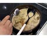 鶏肉のクリームソース＆バターライス★動画作り方29写真
