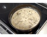 鶏肉のクリームソース＆バターライス★動画作り方27写真
