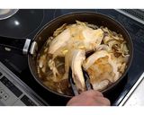 鶏肉のクリームソース＆バターライス★動画作り方22写真