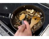 鶏肉のクリームソース＆バターライス★動画作り方21写真