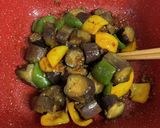 茄子とピーマンの味噌炒め♪作り方6写真