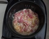 不器用生姜出汁炊込みご飯作り方3写真