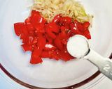 夏の冷やしうどん☆カラシとガリの中華風作り方6写真