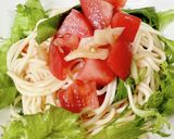 夏の冷やしうどん☆カラシとガリの中華風作り方14写真