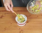 犬ご飯/タラとウズラの卵のごはん作り方8写真