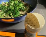 小松菜としめじの卵炒め作り方5写真