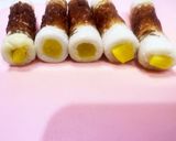 ちくわ＆たくあん＆マヨネーズドッグ作り方4写真
