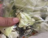 パパ　きゅうりとキャベツの塩昆布あえ作り方2写真
