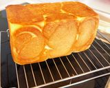 HBでふわふわしっとり金の食パン風型焼き作り方22写真