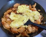 韓国風ピリ辛親子丼作り方2写真
