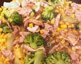 ブロッコリー春雨コーンと豚肉の中華風炒め作り方7写真