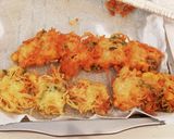 余った茹でたそうめんで、カリカリナゲット作り方5写真