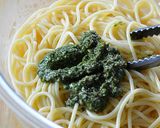 家で育てたバジルでジェノベーゼパスタ♪作り方6写真