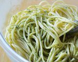 家で育てたバジルでジェノベーゼパスタ♪作り方7写真