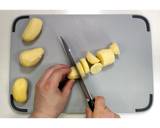 電子レンジ調理♪めんたいポテサラ★動画★作り方1写真