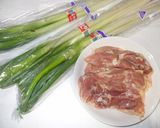 鶏肉・ネギの生姜スープ♪簡単夏の胃腸に作り方1写真