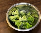 鶏肉とブロッコリーのしょうが炒め作り方1写真
