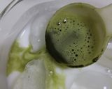 アイス抹茶オレ＆ホット抹茶ラテ＊二層にも作り方4写真