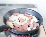 だしパックで旨味を【ゴーヤチャンプルー】作り方5写真