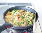 だしパックで旨味を【ゴーヤチャンプルー】作り方7写真