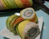 菜の花の飾り巻き寿司作り方7写真