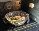 【腸活】しめじとオクラの中華風ごま和え作り方5写真