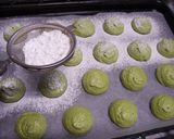 型を使わない☆抹茶ダックワーズ♪作り方8写真