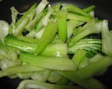 青梗菜のふわふわカニカマあんかけ♪作り方3写真