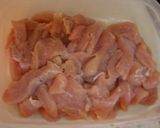 ✿鶏胸肉と長いもの塩いため✿作り方2写真