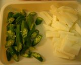 ✿鶏胸肉と長いもの塩いため✿作り方4写真