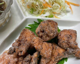 ザクザクの簡単鶏胸肉の唐揚げ作り方7写真