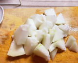 簡単調理！旬の冬瓜を鶏ももであんかけ煮に作り方1写真